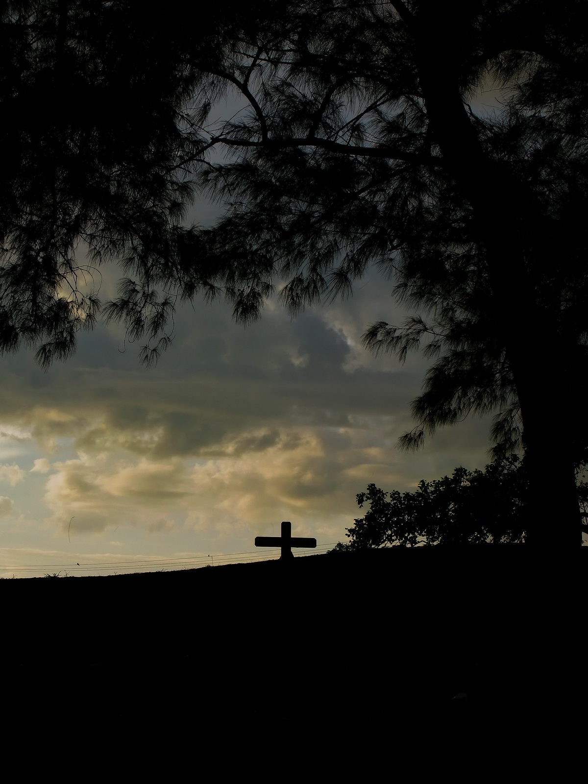 The souls of the islands past lay in rest at Spook Hill.