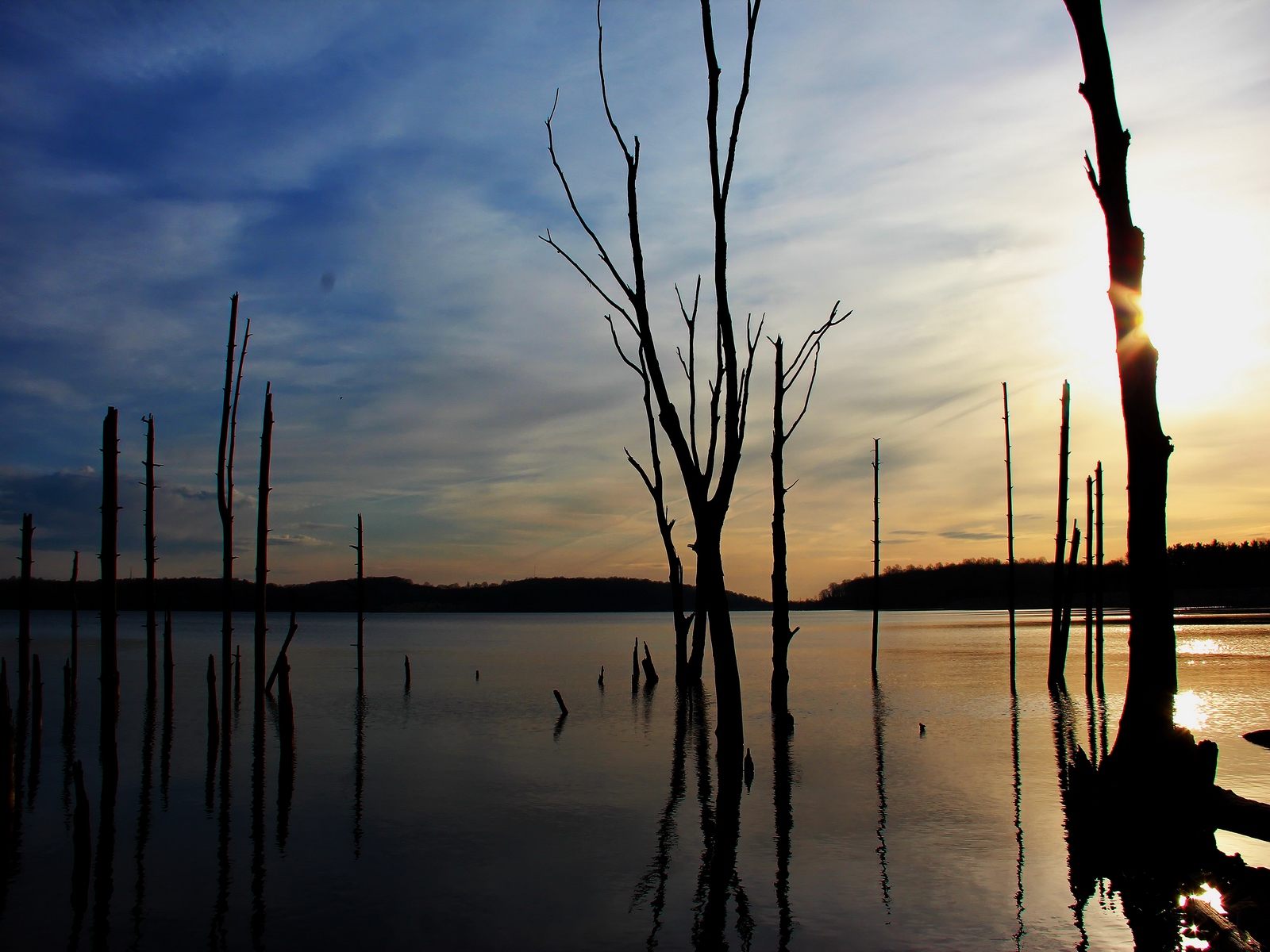 Merrill Creek Reservoir is the deepest man made lake in New Jersey at 235 ft.