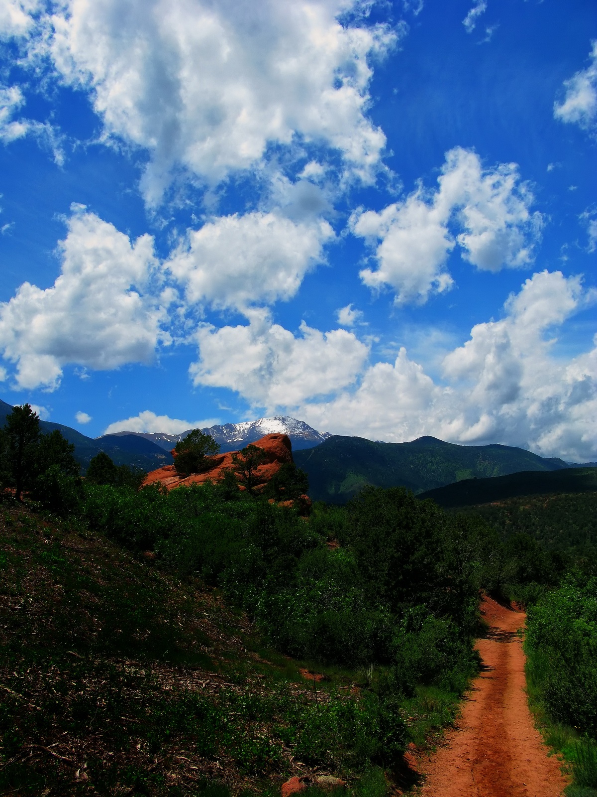 The Pikes Peak Gold Rush of 1859 found hundreds of people heading east up the pass to find there fortune.