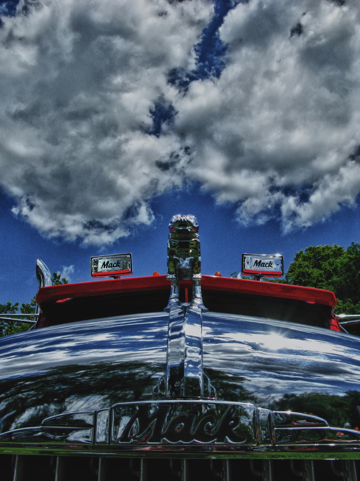 In the heart of Mack Country, this iconic image was captured at the ATCA Antique Truck Show.